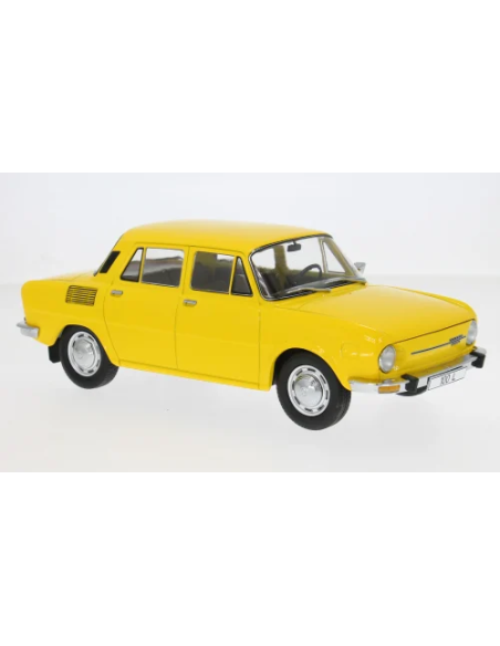 MODELCARGROUP MCG18781 SKODA 100 1969 YELLOW 1:18 Modellino