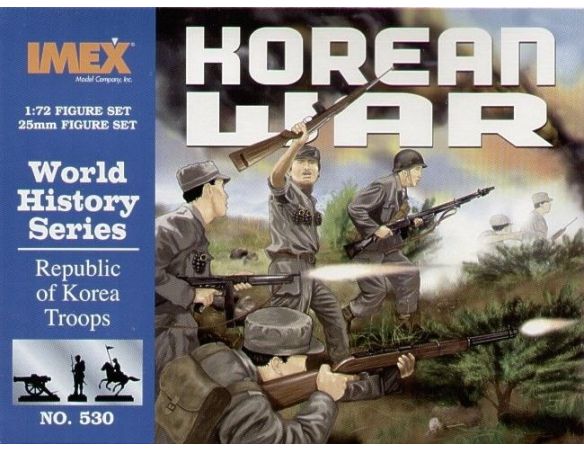 Imex IM0530 REPUBLIC OF KOREA TROOPS KIT 1:72 Modellino