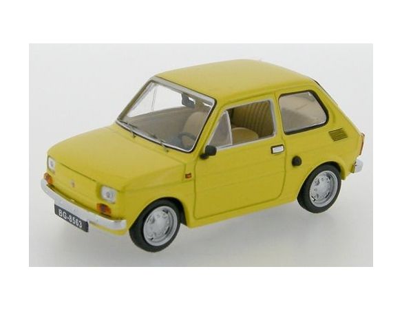 IST Models IST072 POLSKI FIAT 126P POLAND 1973 YELLOW 1:43 Modellino