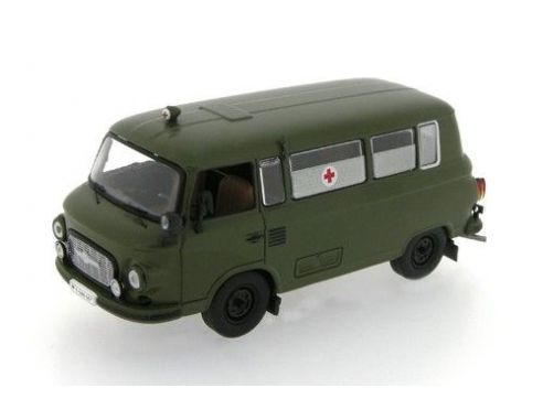 IST Models IST079 BARKAS B1000 MILITARY AMBULANCE 1964 1:43 Modellino