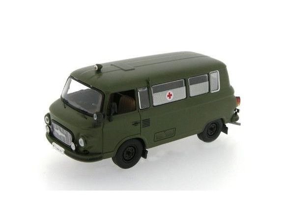 IST Models IST079 BARKAS B1000 MILITARY AMBULANCE 1964 1:43 Modellino