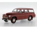 IST Models IST081 WARSZAVA 203 COMBI POLAND 1960 AMARANT RED 1:43 Modellino