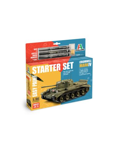 ITALERI IT75004 CROMWELL MARK IV MODEL SET KIT 1:56 Modellino