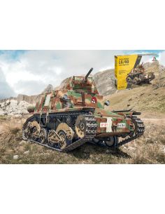 ITALERI IT96553 CARRO ARMATO L6/40 ITALIAN LIGHT TANK KIT 1:35 Modellino