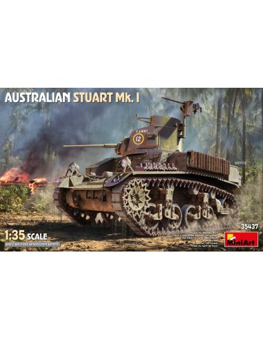 MINIART MIN35437 AUSTRALIAN STUART Mk.I  KIT 1:35 Modellino