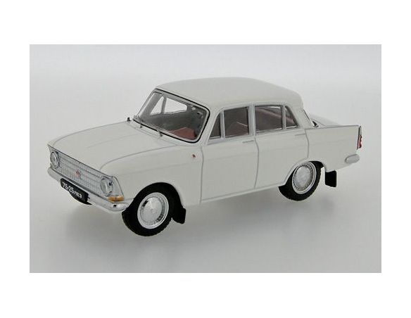 IST Models IST102 MOSKWITCH 408 USSR 1968 WHITE 1:43 Modellino
