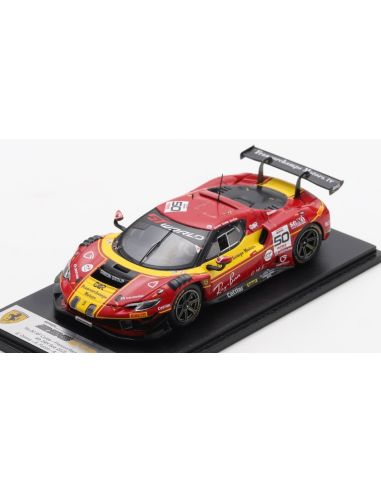 LOOKSMART LSRC207 FERRARI 296 GT3 N.50 24H SPA 2025 DONNO-FUOCO-LECLERC 1:43 Modellino