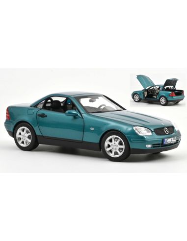 NOREV NV183021 MERCEDES SLK 1996 VIVIANIT GREEN 1:18 Modellino