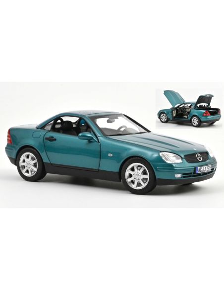 NOREV NV183021 MERCEDES SLK 1996 VIVIANIT GREEN 1:18 Modellino