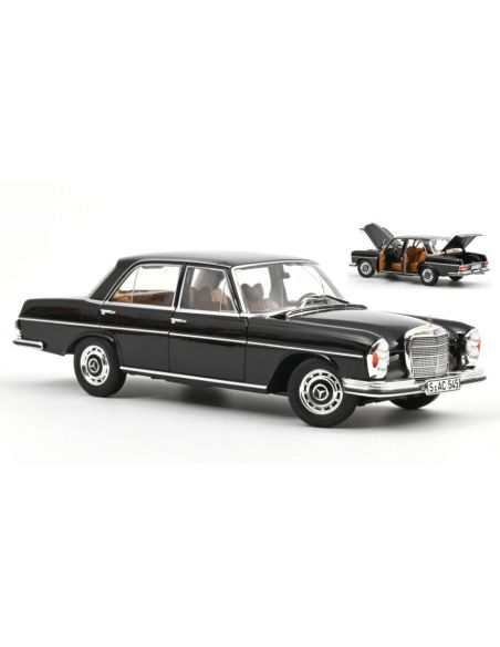 NOREV NV183360 MERCEDES 280 SE 1968 BLACK 1:18 Modellino