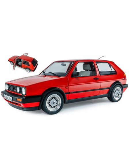 SOLIDO SL1812701 VOLKSWAGEN GOLF 2 GTI G60MARS RED 1989 1:18 Modellino