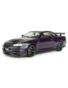 SOLIDO SL4318201 NISSAN SKYLINE GT-R (R34) Z-TUNE 1999 MIDNIGHT PURPLE 1:43 Modellino