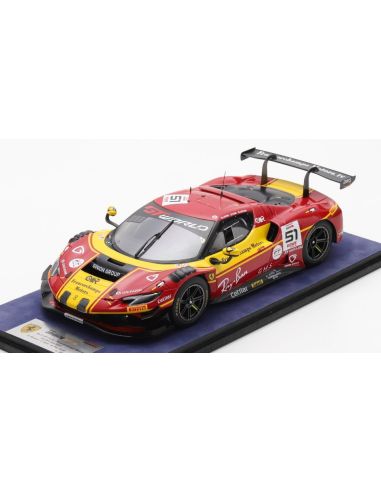 LOOKSMART LS18RC038 FERRARI 296 GT3 N.51 24H SPA 2025 ROVERA-ABRIL-PIER GUIDI 1:18 Modellino
