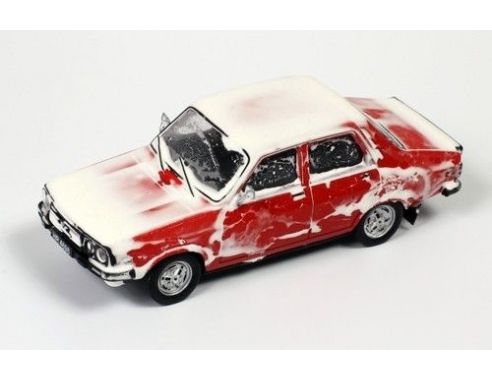 IST Models IST187 DACIA 1310 SEDAN MSL 1984 SNOW COVERED RED 1:43 Modellino