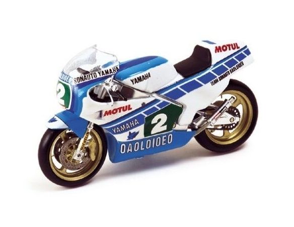 Ixo model CLB005 YAMAHA TZ250L SARRON CHAMP.'84 1/24 Modellino