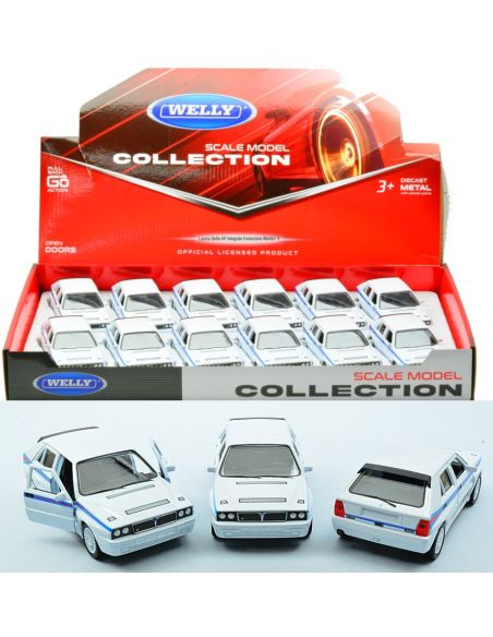 WELLY WE18376 LANCIA DELTA HF INTEGRALE EVOLUZIONE MARTINI cm 10 Modellino