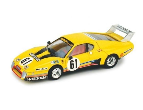 Brumm BM0212C FERRARI 512 BB N.61 12th LE MANS 1979 BEURLYS-O'ROURKE 1:43 Modellino