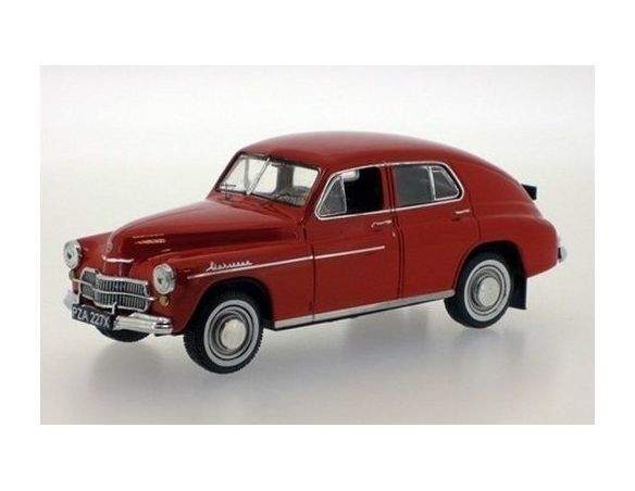 Ixo model IST063 WARSZAWA 201 1960 RED 1/43 Modellino