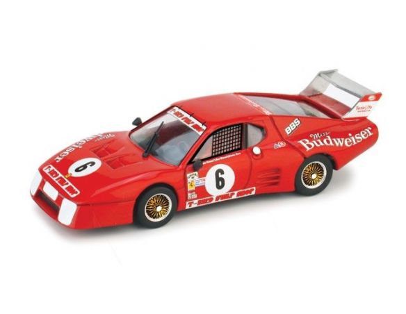 Brumm BM0213B FERRARI 512 BB LM N.6 23th  DAYTONA 1982 WOLLEK-DOEREN-LANIER 1:43 Modellino