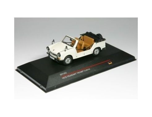 Ixo model IST103 TRABANT TRAMP CABRIO 1978 CREAM 1/43 Modellino