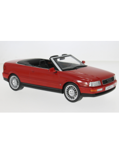 MODELCARGROUP MCG181224 AUDI CABRIOLET 1991 RED 1:18 Modellino