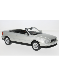 MODELCARGROUP MCG181225 AUDI CABRIOLET 1991 SILVER 1:18 Modellino