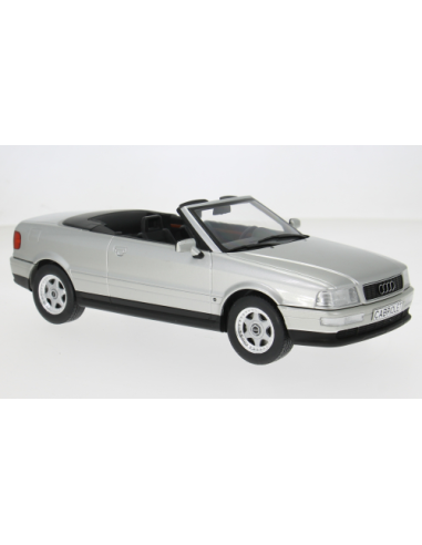 MODELCARGROUP MCG181225 AUDI CABRIOLET 1991 SILVER 1:18 Modellino