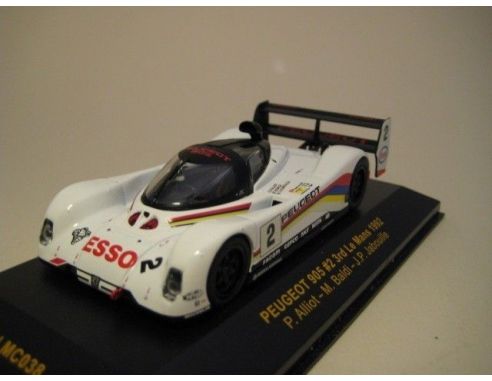 Ixo model LMC038 PEUGEOT 905 n.2 3RD LM '92 1/43 Modellino