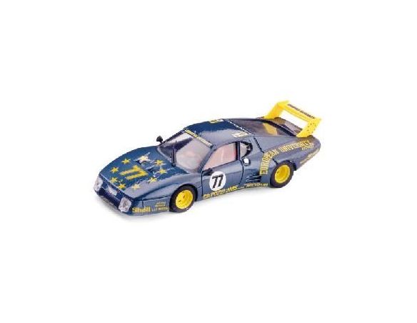Brumm BM0214 FERRARI 512 BB N.77 50th LM 1980 ANDREUT-BALLOT LENA 1:43 Modellino