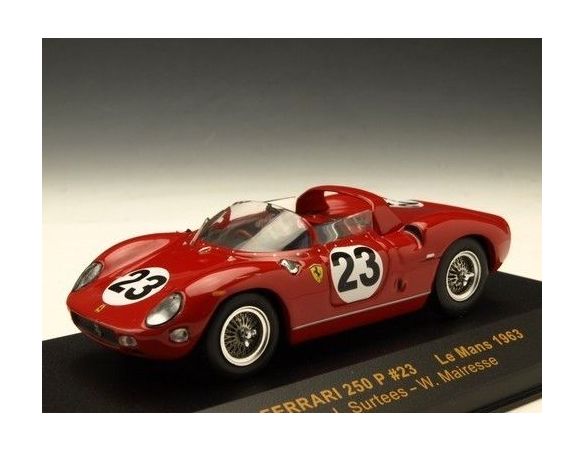 Ixo model LMC071 FERRARI 250P n.23 LE MANS 1963 1/43 Modellino