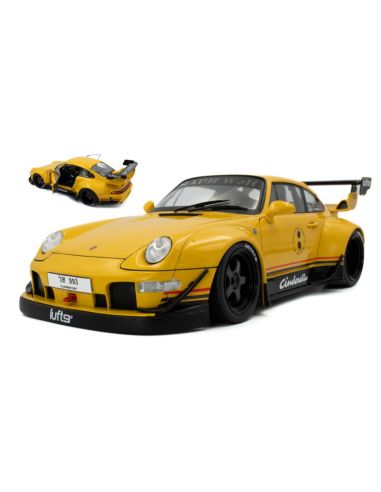 SOLIDO SL1808507 RWB BODYKIT 2020 CINDERELLA YELLOW 1:18 Modellino