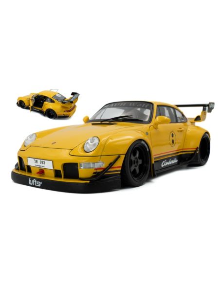 SOLIDO SL1808507 RWB BODYKIT 2020 CINDERELLA YELLOW 1:18 Modellino
