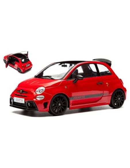 SOLIDO SL1811304 FIAT F595 ABARTH SOLIDO WORKS 2023 RED SOLIDO WORKS 1:18 Modellino