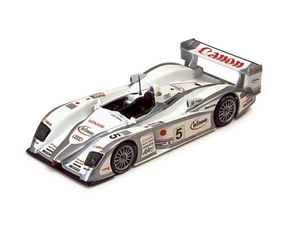 Ixo model LMM049 AUDI R8 SPORT JAPAN n.5 4'LM '03 1/43 Modellino