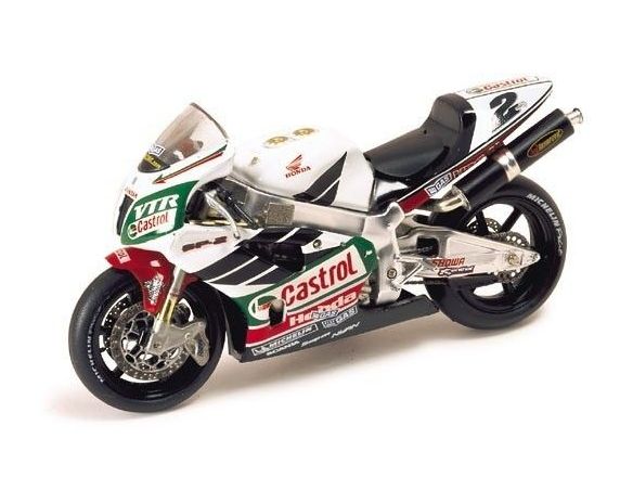 Ixo model RAB043 HONDA VTR SP2 CASTROL 2002 1/24 Modellino