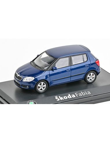 ABREX AB008KC SKODA FABIA II 2006 BLUE 1:43 Modellino