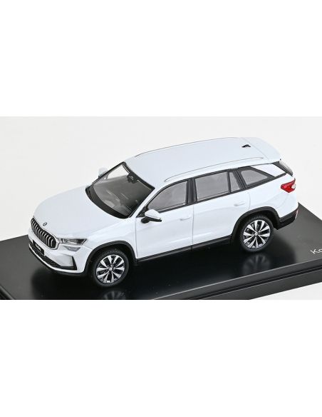 ABREX AB045EJ SKODA KODIAQ II 2023 MOON WHITE METALLIC 1:43 Modellino