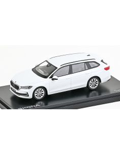 ABREX AB047EP SKODA SUPERB IV COMBI 2023 WHITE 1:43 Modellino