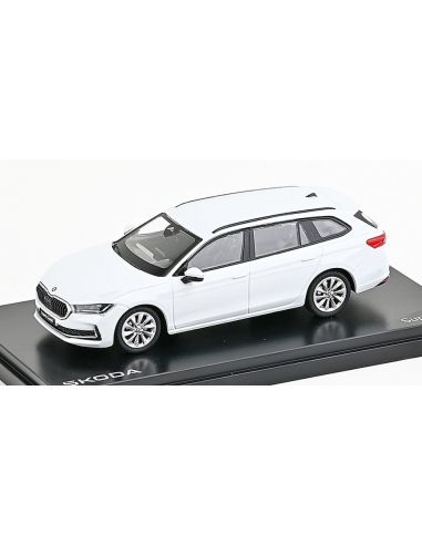 ABREX AB047EP SKODA SUPERB IV COMBI 2023 WHITE 1:43 Modellino