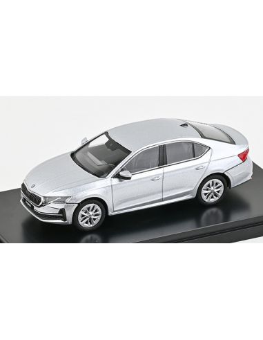 ABREX AB048AB SKODA OCTAVIA IV FL 2024 SILVER 1:43 Modellino