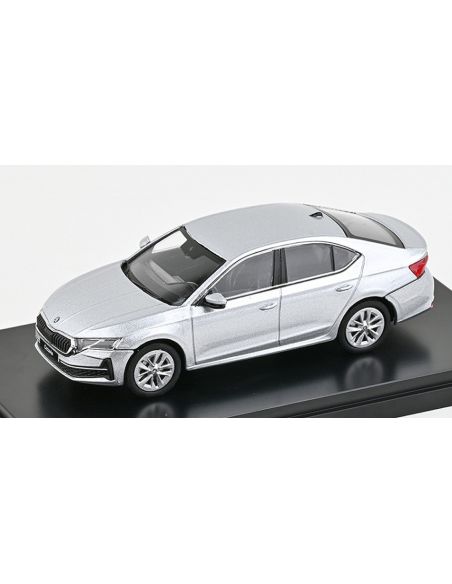 ABREX AB048AB SKODA OCTAVIA IV FL 2024 SILVER 1:43 Modellino