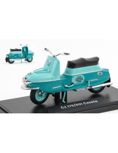 ABREX ABM2003 CZ 175/501 1958 LIGHT TURQUOISE/TURQUOISE 1:18 Modellino