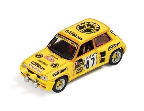 Ixo model RAC207 RENUALT 5 TURBO MONTECARLO '82 1/43 Modellino