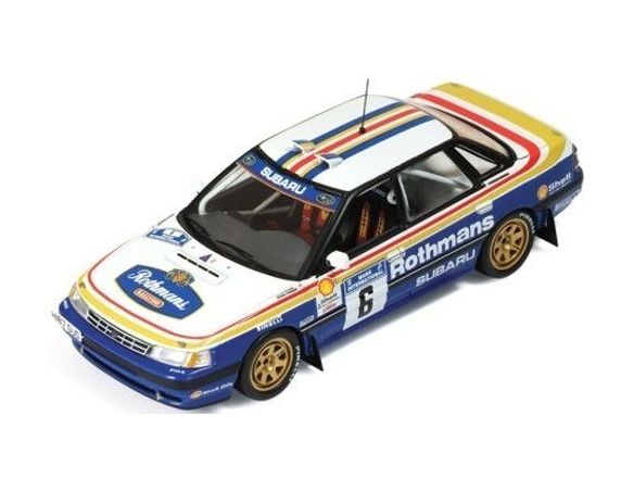 Ixo model RAC215 SUBARU LEGACY RS n.6 1/43 Modellino