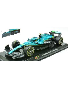 BBURAGO BU28070A ASTON MARTIN AMR 25 N.14 2025 FERNANDO ALONSO SIGNATURE 1:24 Modellino