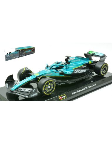 BBURAGO BU28070S ASTON MARTIN AMR 25 N.18 2025 LANCE STROLL SIGNATURE 1:24 Modellino
