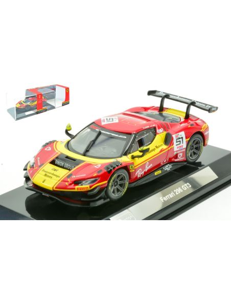 BBURAGO BU36323 FERRARI 296 GT3 N.51 24 H LE MANS 2025 1:43 Modellino