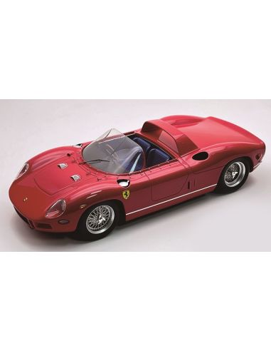 TECNOMODEL TMD18309A FERRARI 330P PRESS VERSION 1965 RED 1:18 Modellino
