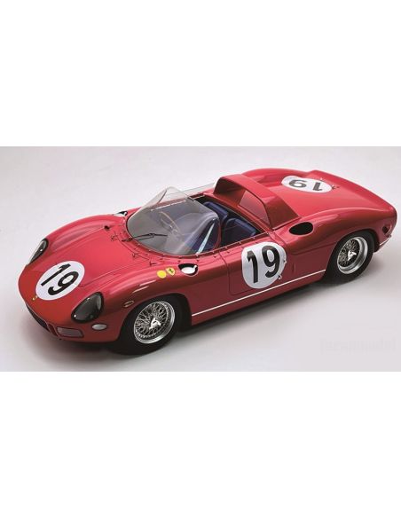 TECNOMODEL TMD18309D FERRARI 330P N.19 3rd LE MANS 1964 BANDINI-SURTEES 1:18 Modellino