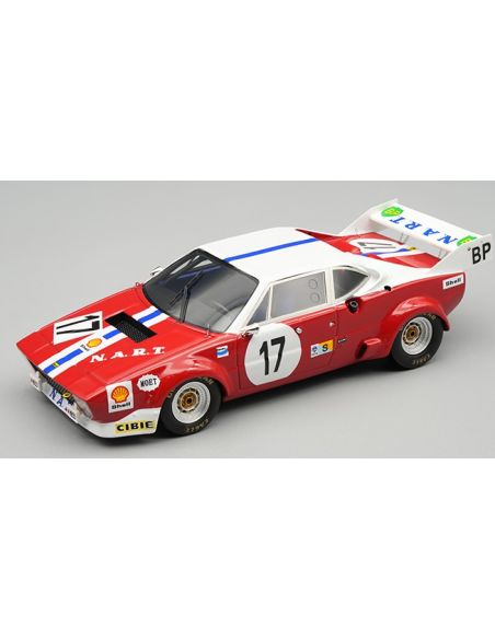 TECNOMODEL TMD4330B FERRARI 308 GTB4 LM N.17 LE MANS 1975 GAGLIARDI-CLUXTON 1:43 Modellino